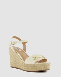 Dune London - Kai - Ecru Croc