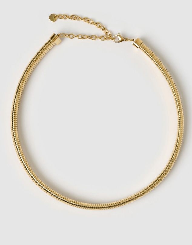 Izoa - Aspen Snake Chain Necklace