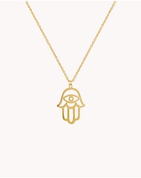 Bianc - Large Chamsa Necklace