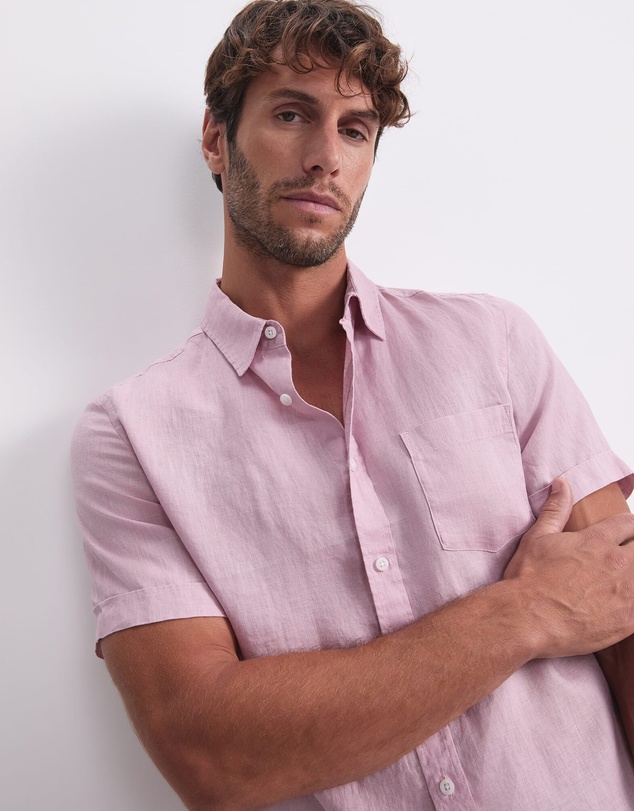 Sportscraft - Short Sleeve Linen Shirt
