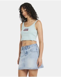 RVCA - Womens Flipped Scooped Tank Top
