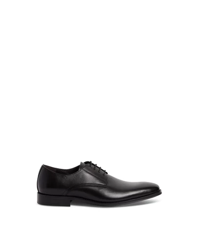 yd. - Marble Leather Lace Up Dress Shoe