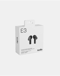 Sudio - E3 - True Wireless Bluetooth In-Ear Headphones, Hybrid ANC Earbuds, Spatial Sound, Vocal Clarity