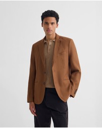 Oxford - 3 Button Linen Milton Blazer