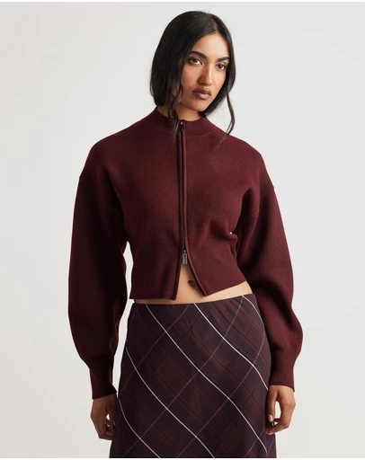 Decjuba - Zoey Zip Knit Jumper