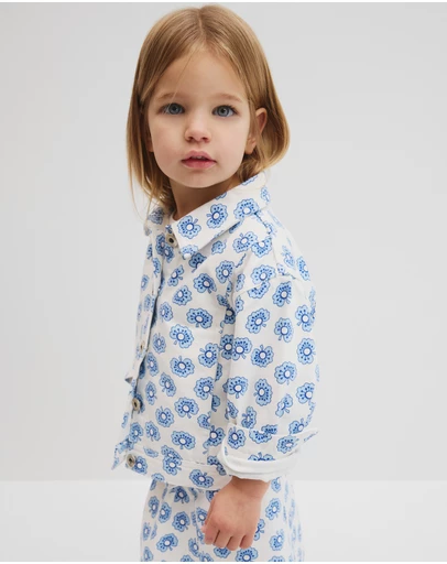 Country Road - Printed Denim Jacket