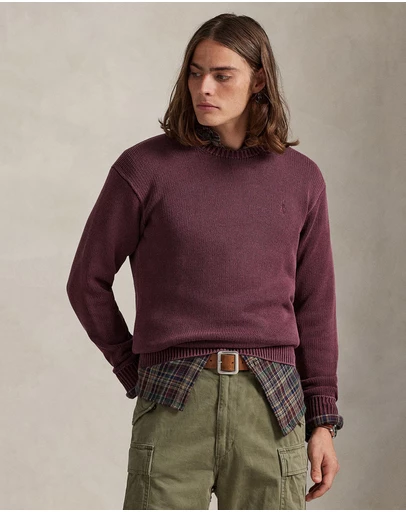 Polo Ralph Lauren - Garment-Dyed Cotton Sweater - ICONIC EXCLUSIVE