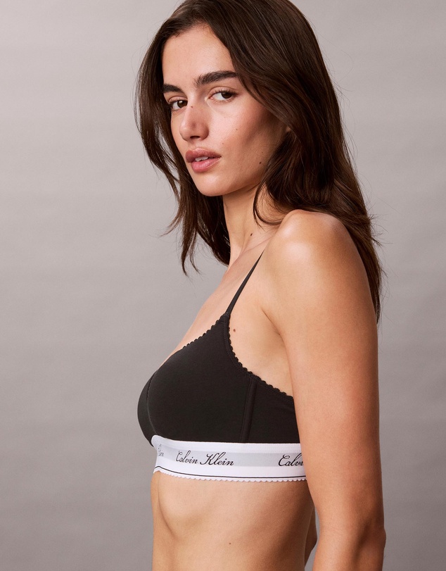 Calvin Klein - New Signature Logo Lightly Lined Bralette