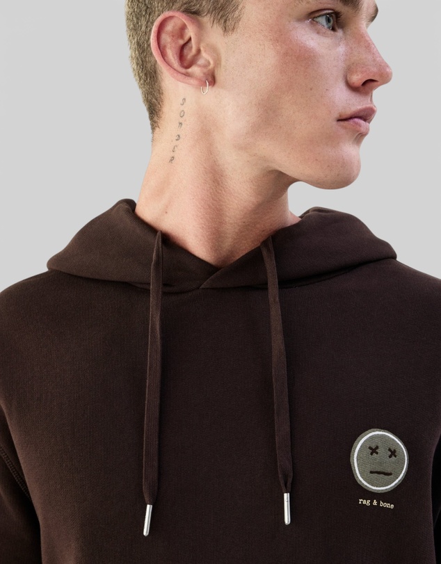 rag & bone - Sour Face Embroidered Hoodie