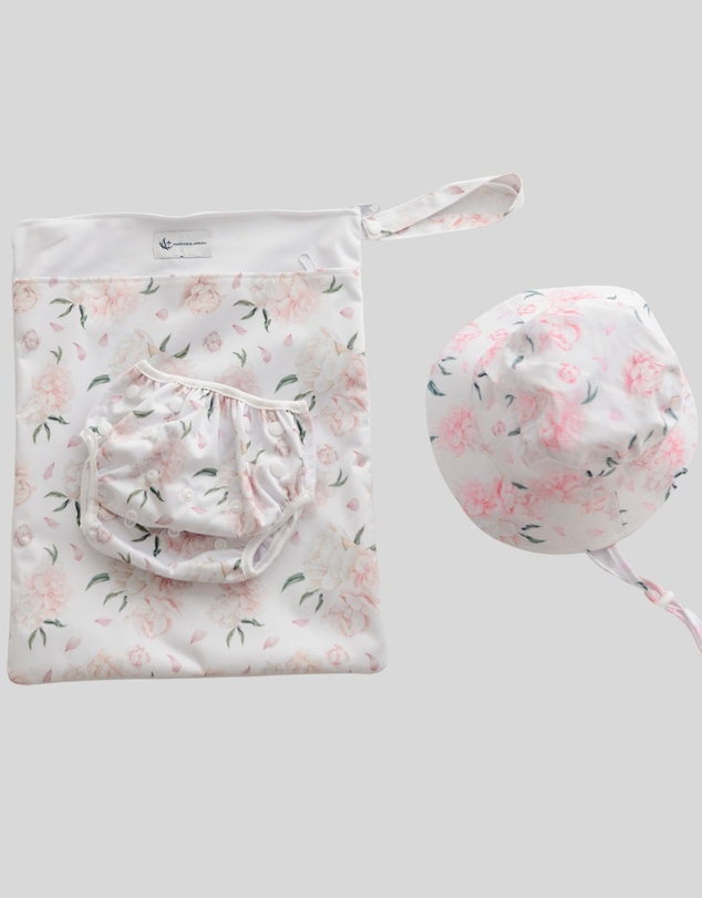 Anchor & Arrow - Reusable Swim Nappy & Hat Set