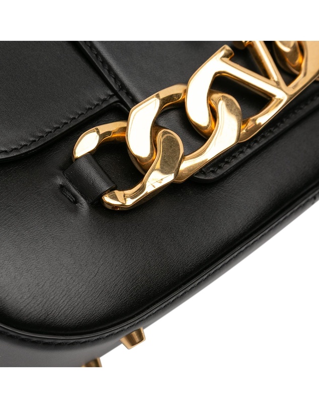 Pre-Loved by Azura Reborn - Pre-Loved Medium Leather Vlogo Chain Shoulder Bag