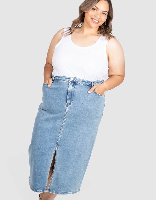 Love Your Wardrobe - Arial Rib Tank