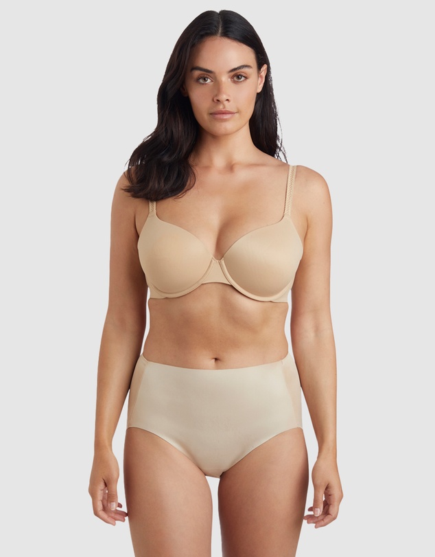 Naomi & Nicole - Light Shaping High Waist Everyday Shapewear Brief (Pack of 2)