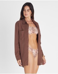 Heaven Australia - Garnet Boyfriend Shirt
