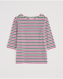 Seasalt - Seasalt Cornwall Pink Sailor Top