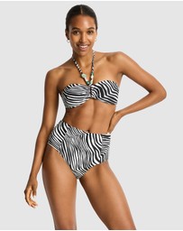 Sea Level Australia - Zebralis Panelled High Waist Pant