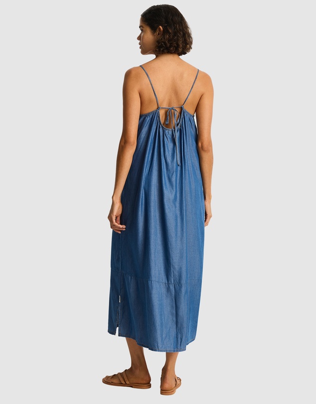 Sea Level Australia - Denim Surf Tie Back Sundress