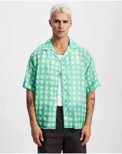 Bonsai - Check Bowling Shirt Regular Fit