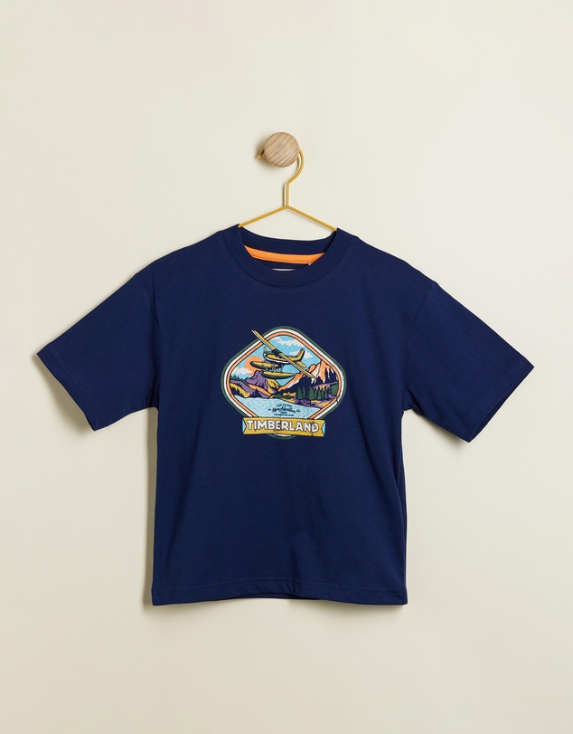 Timberland - Short Sleeves Tee-Shirt - Kids-Teens