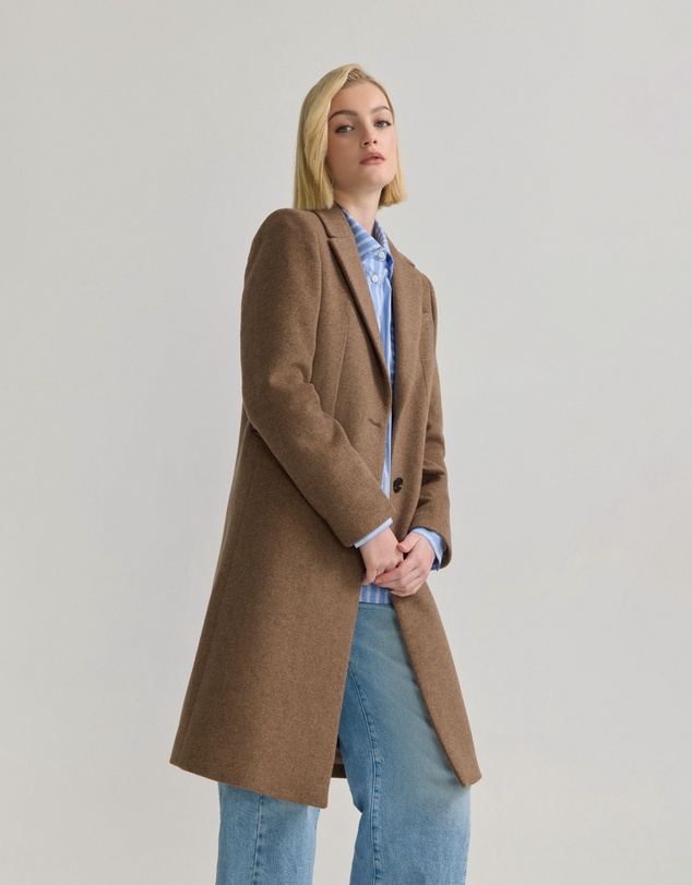 Oxford - Ruby Wool Coat