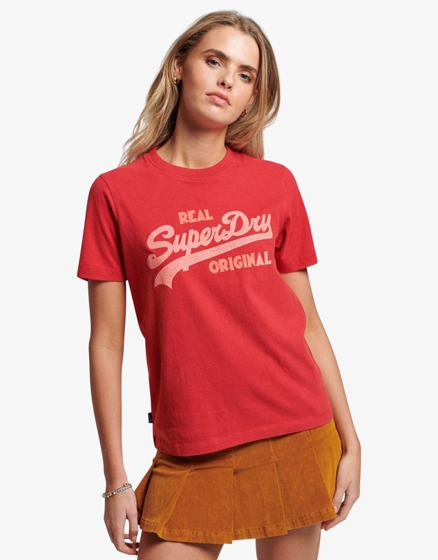 Superdry - Vintage Logo Scripted College Tee