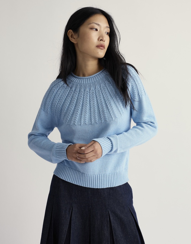 Seasalt - Seasalt Cornwall Blue Stone Chat Jumper