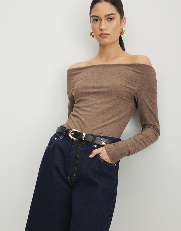 AERE - Talon Longline Denim Shorts