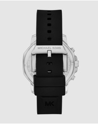 Michael Kors - Prescott Black Chronograph Watch