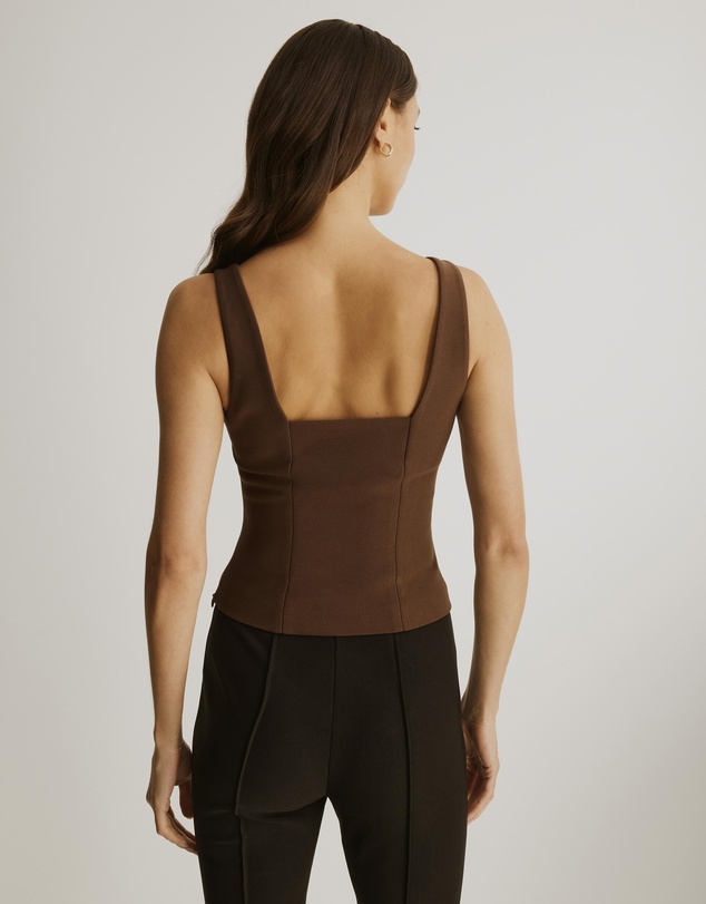 Atmos&Here - Lucia Crepe Sleeveless Top