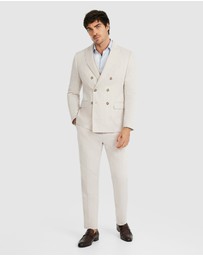 Tarocash - Jae Slim Linen Db Suit Jacket