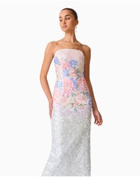Elliatt - Lurea Strapless Midi Dress