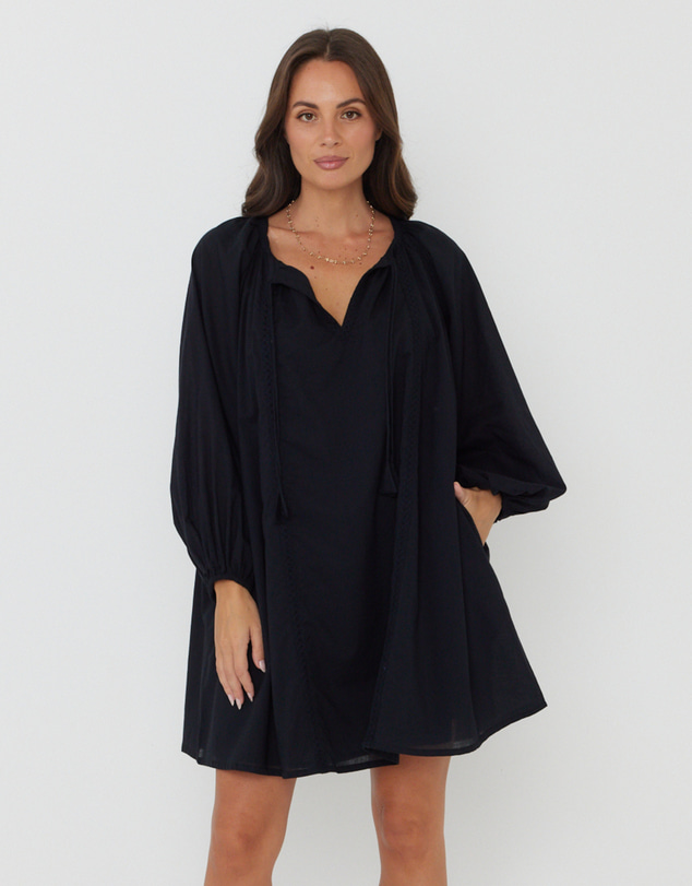 ALEXANDRA - Silta Dress Black