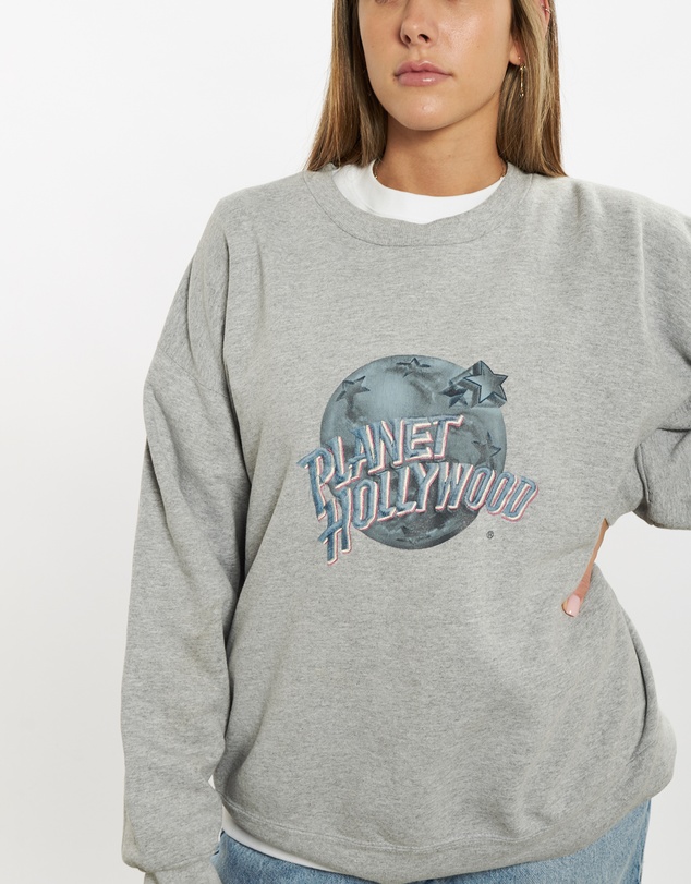 Vintage by The Real Deal - Pre Loved - 90s Planet Hollywood Sweatshirt