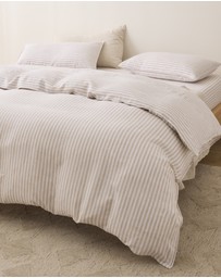 Sheet Society - Eve Linen Quilt Cover Set
