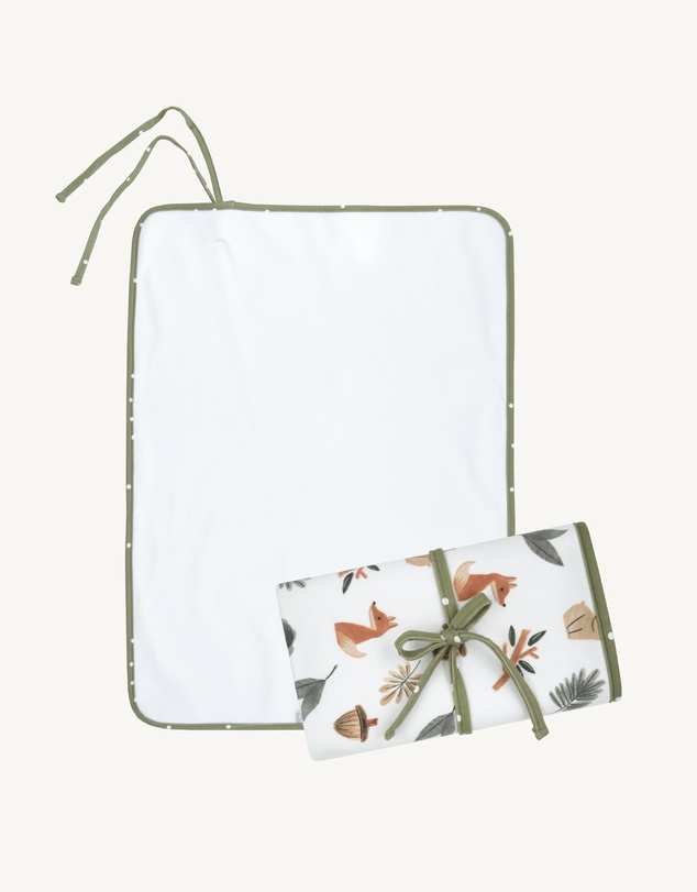 Living Textiles - Travel Change Mat - Forest Retreat