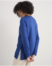 Seasalt - Seasalt Cornwall Blue Genni Sweatshirt