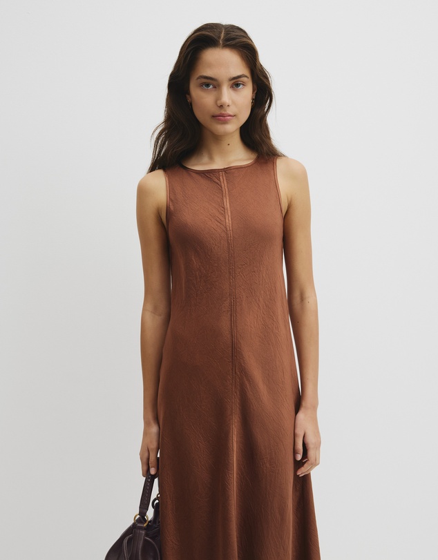 Country Road - Boat Neck Bias Dress