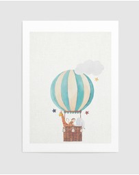 Olive et Oriel - Sky Friends On Linen III