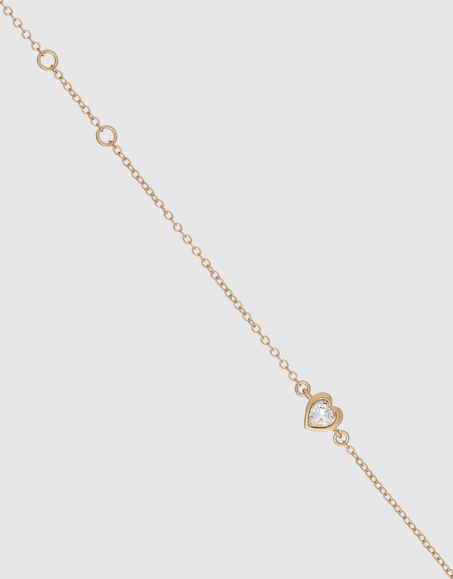 Ted Baker - HANSAA: Crystal Heart Adjustable Bracelet
