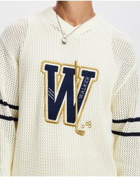 Walker Golf Things - Craftwork Knit Sweater - ICONIC EXCLUSIVE