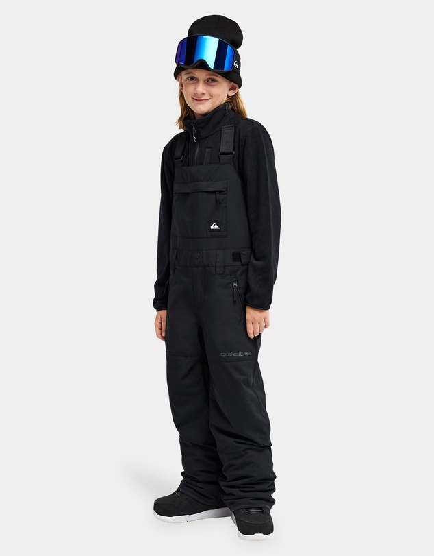 Quiksilver - Boys 8 to 16 Mash Up Bib Snow Pants