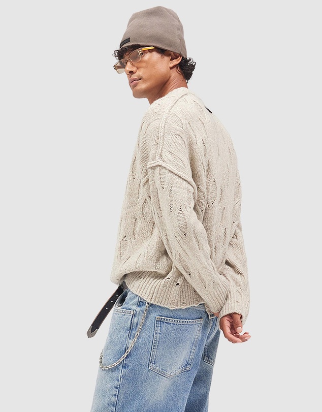 Represent - Distress Knit Sweater