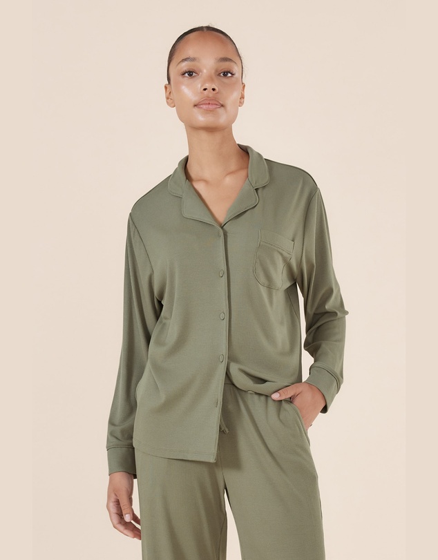 Gingerlilly - Emilia Ribbed Lounge PJ set