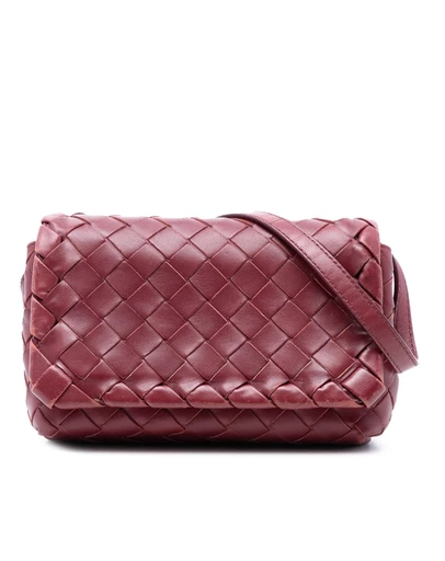 Pre-Loved by Azura Reborn - Pre-Loved Mini Nappa Intrecciato Crossbody