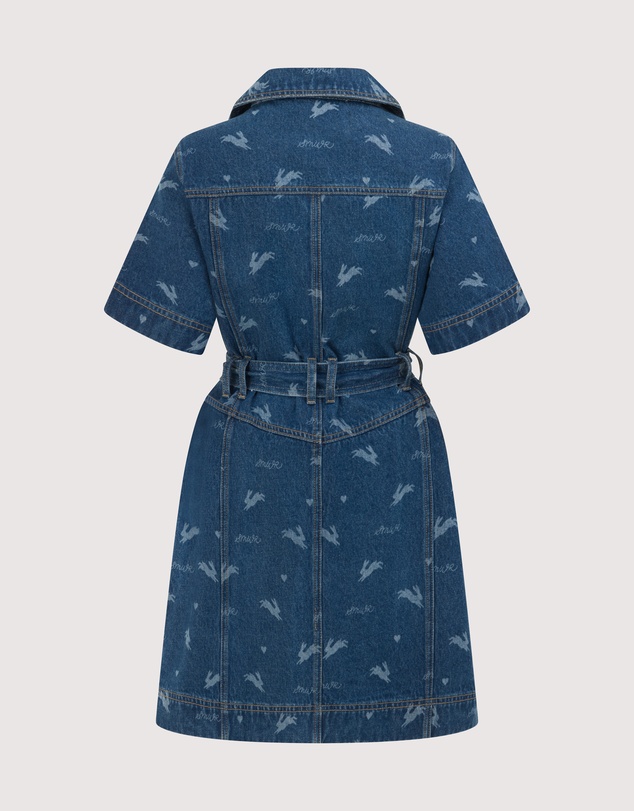 SMWR. by The Somewhere Co - Royal Match Denim Mini Dress