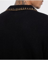 Rhythm - Whip Stitch Button Up Knit