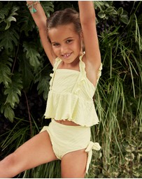Aqua Blu Kids - Stepping Stones Frill Bikini Set - Kids
