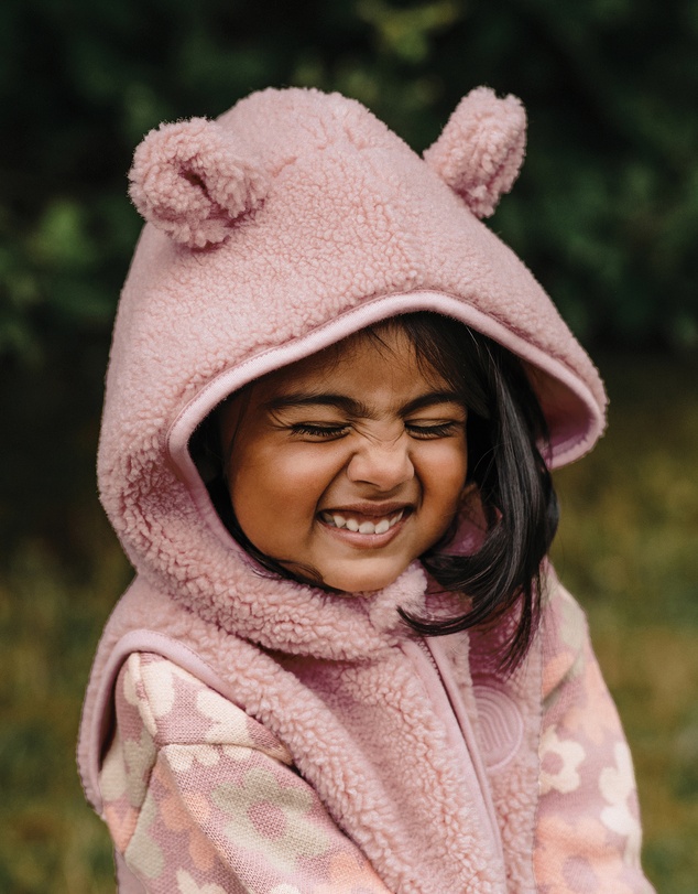 Kynd Baby - Sherpa Vest in Dusty Lilac