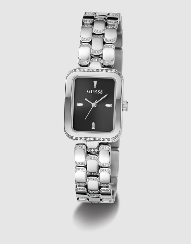 GUESS - GUESS Ladies Silver-Tone Analogue Watch