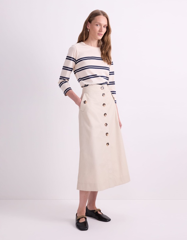 Sportscraft - Audrey Button Through Skirt